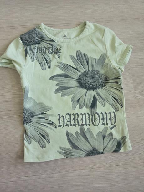 6 x tričko, h&m,134