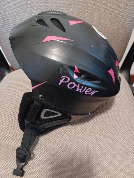 Detská lyžiarska prilba na 8-10 rokov, s