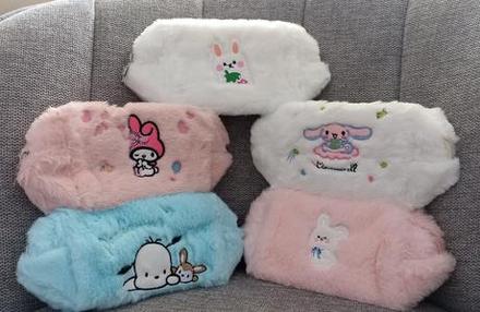 Plyšové peračníky kawaii sanrio - nové,