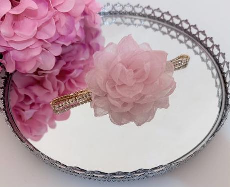 Luxusný kvetinový choker, bijou brigitte