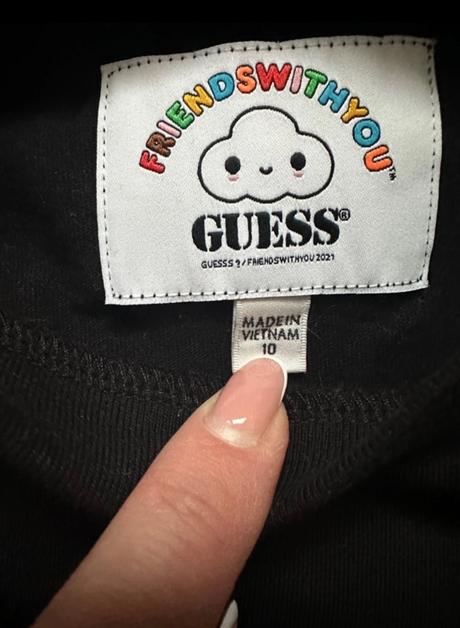 Tričko dlhý rukáv, guess,140