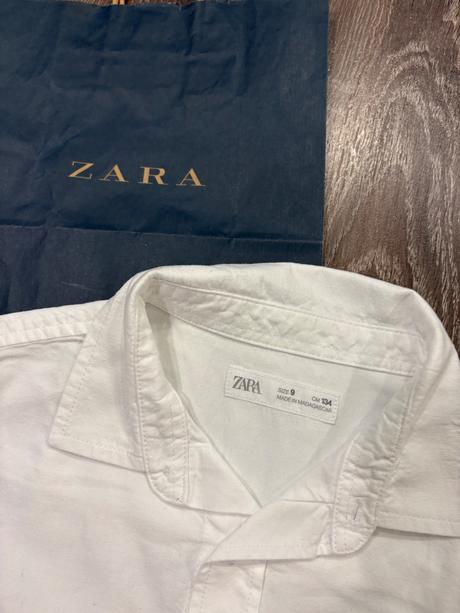 Zara biela kosela velkost 134, zara,134