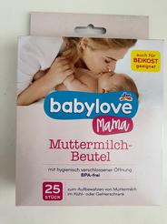 babylove Mama vrecká na materské mlieko, 25 ks