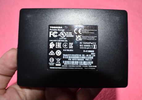 Externý pevný disk toshiba canvio basics 1 tb,