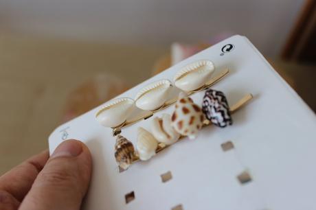 Zara sponky mušle 3 ks, zara