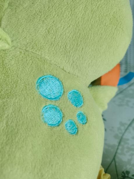 Plyšová zavesovacia žaba, bright starts, 20 cm, 