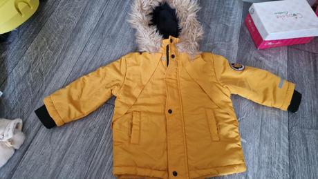 Zimná parka 9-12m, fox & bunny,80