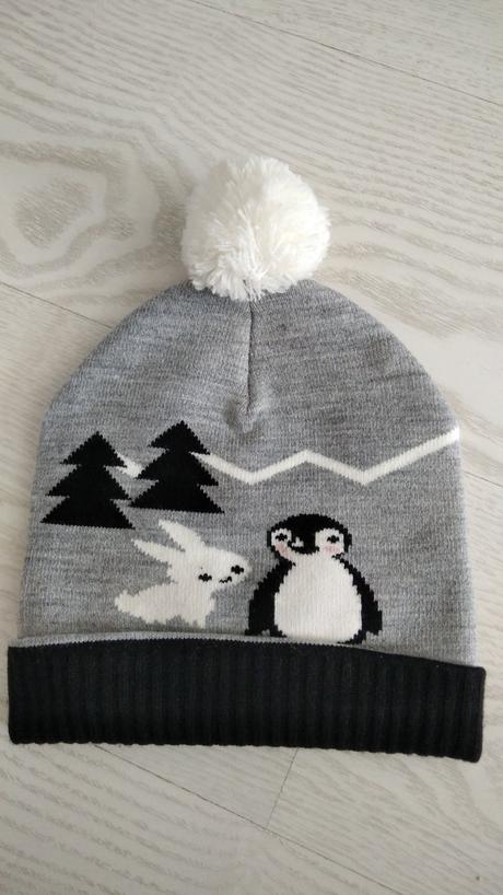 Šedá čiapka, h&m,110