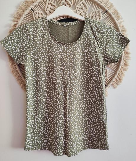 Olivové tričko, takko,s