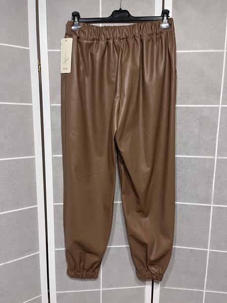 Dámske koženkové nohavice, l / m