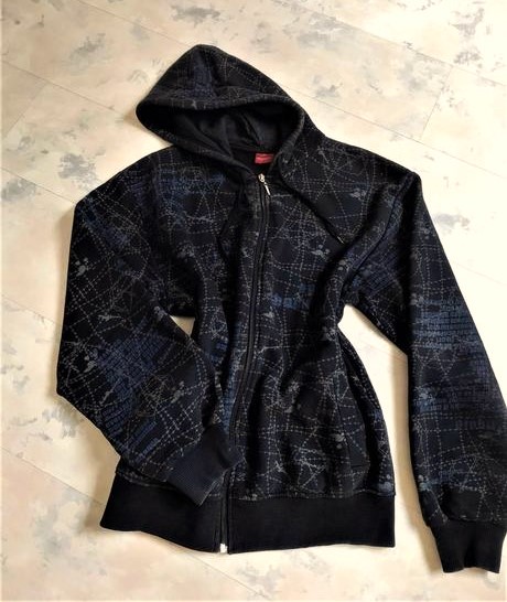 Tepláková mikina s kapucňou, xl