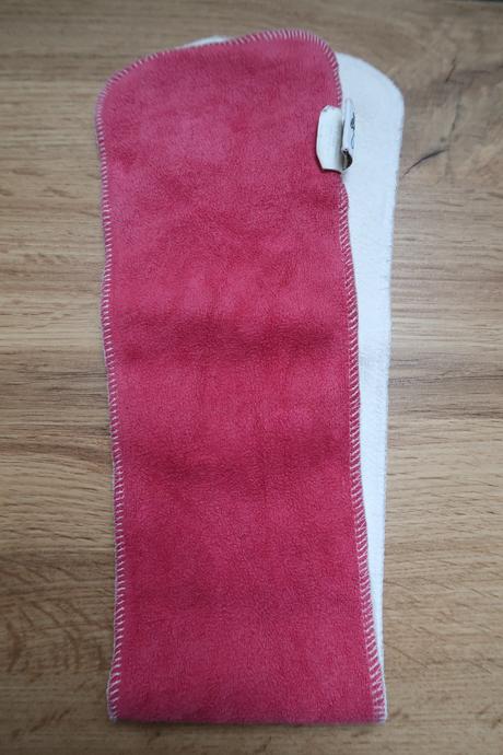 Dlouhá vkládací plena bordó, majab