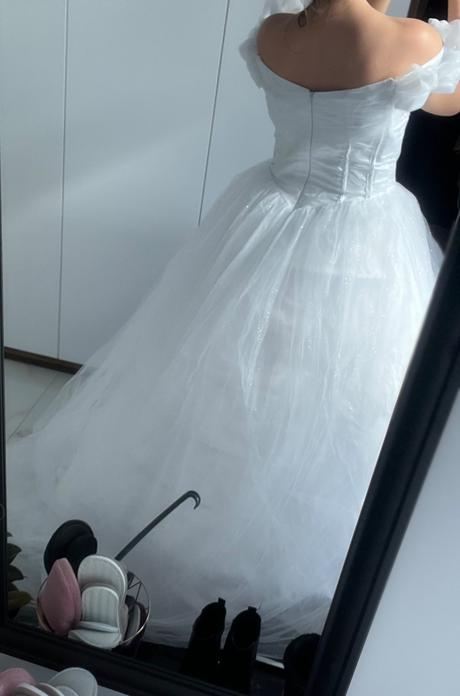 Svadobné šaty m/l, m