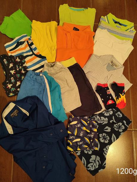 Balíček letného oblečenia č. 110-116, 104–116