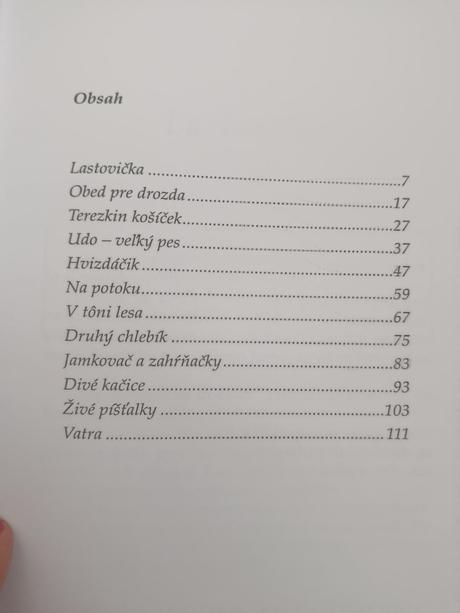 Terezkin kosicek kniha, 