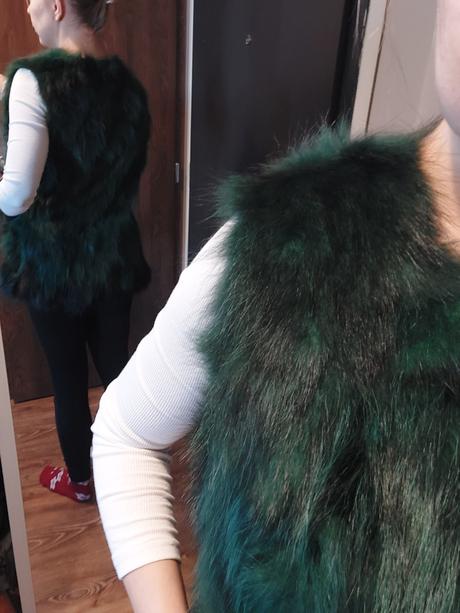 Kožušinová vesta líška, m / s