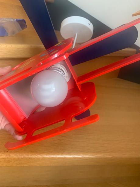 Detsky luster lampa helikoptera, 