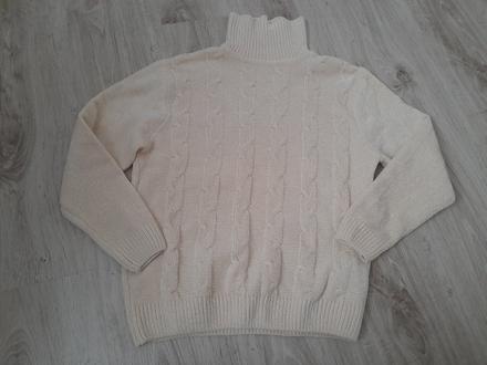 Teplý pletený rolák, pepco,146