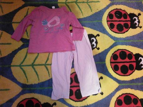 Dievčenské pyžamo m, lupilu,86