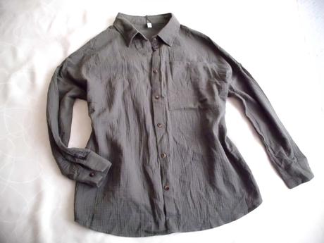 Oversize  olivová, xl