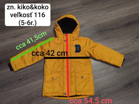 Horčicová zimná bunda, kiki&koko,116