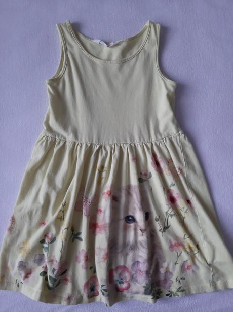 Saty s macickou, h&m,116