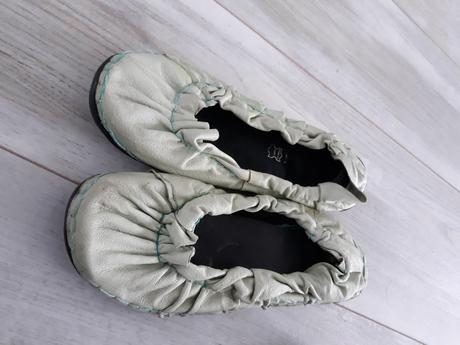 Kožené balerínky s poštovným, 36