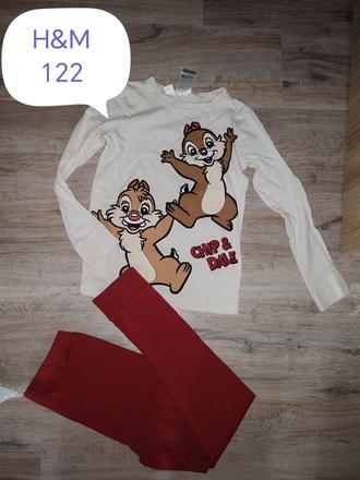 Pyžamo, h&m,122