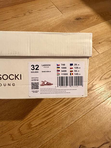 Sandale kožene, lasocki,32