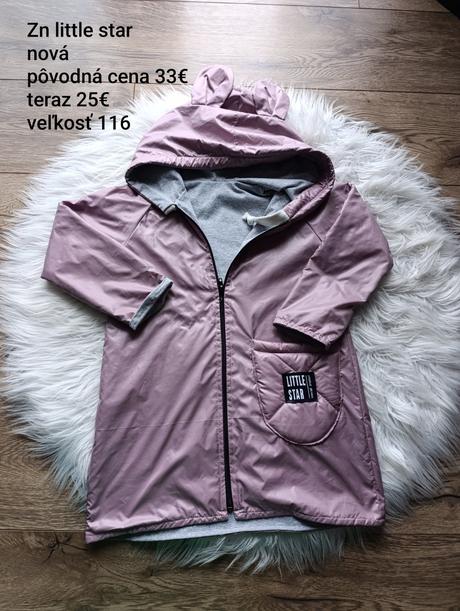 Prechodná bundicka, little star,116