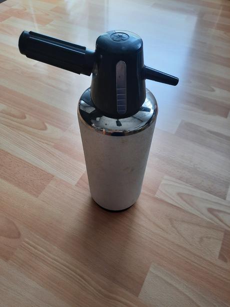 Sifónová fľaša-retro výrobník sódy, 