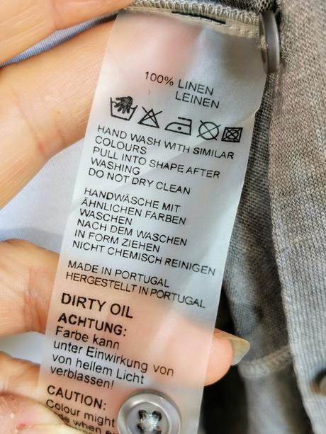 Daniels - luxusná ľanová blúzka, xl