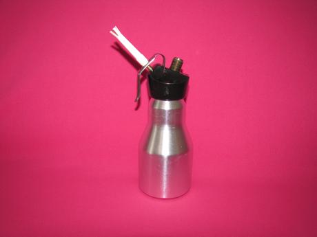 Bombičková fľaša na šľahačku  - retro, 