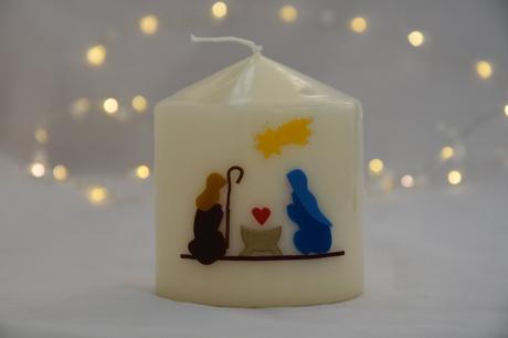 Sviečka s betlehemom,