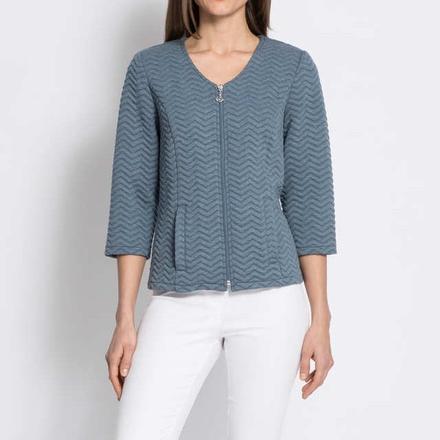 Fb fiora blue - sako s 3/4 rukávom, veľ. l, l