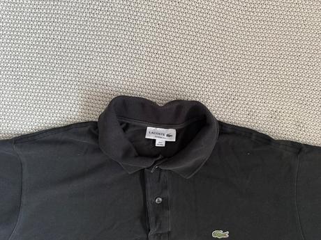 Lacoste čierne polo tričko classic fit, lacoste,xxl
