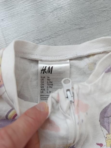 Hm pyžamo 74, h&m,74