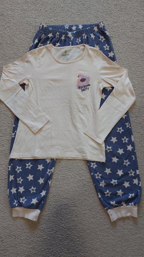 Pyžamo bledoružovo-modré č 146/252, pepperts,146