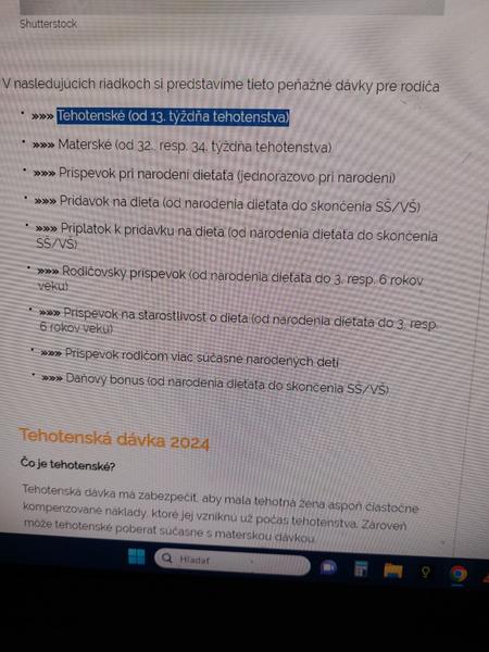 Na čo všetko mám nárok pri druhom dieťati?