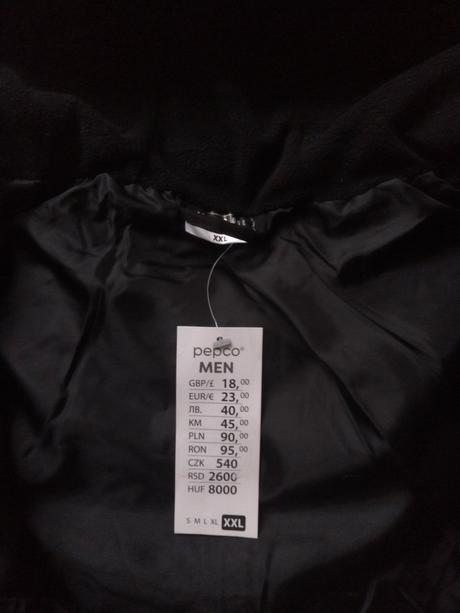 Pánska zimná bunda, nova, veľ. xxl, pepco,xxl