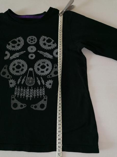 Tričko človek ako stroj 134/140, h&m,140