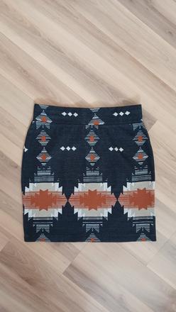 Vzorovaná sukňa, esmara,xs