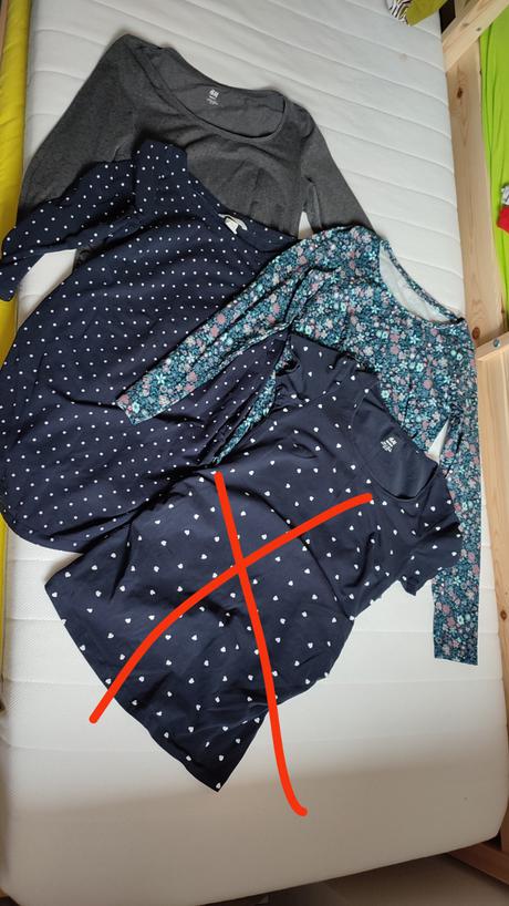 Tehotenské tričká, h&m,s
