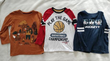 3x tričko, sinsay,110