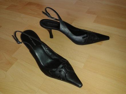 Cierne kozene topanky, 40