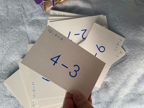 Karty na precvičovanie odčítavania,