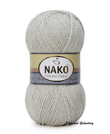 Priadza natural bebe - rôzne farebné odtiene, 