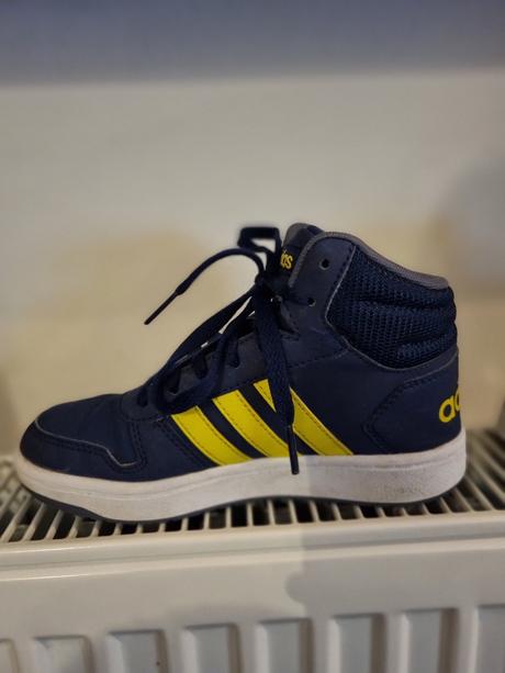 Členkové tenisky adidas hoops mid, adidas,32