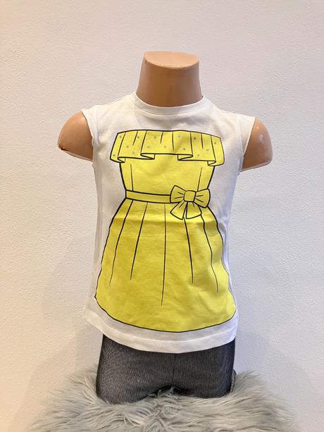 Dievčenské tričko s potlačou a flitrami (92), original marines,92