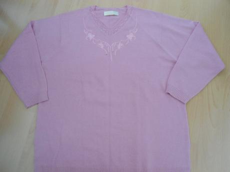 Ruzovy sveter, xxxl